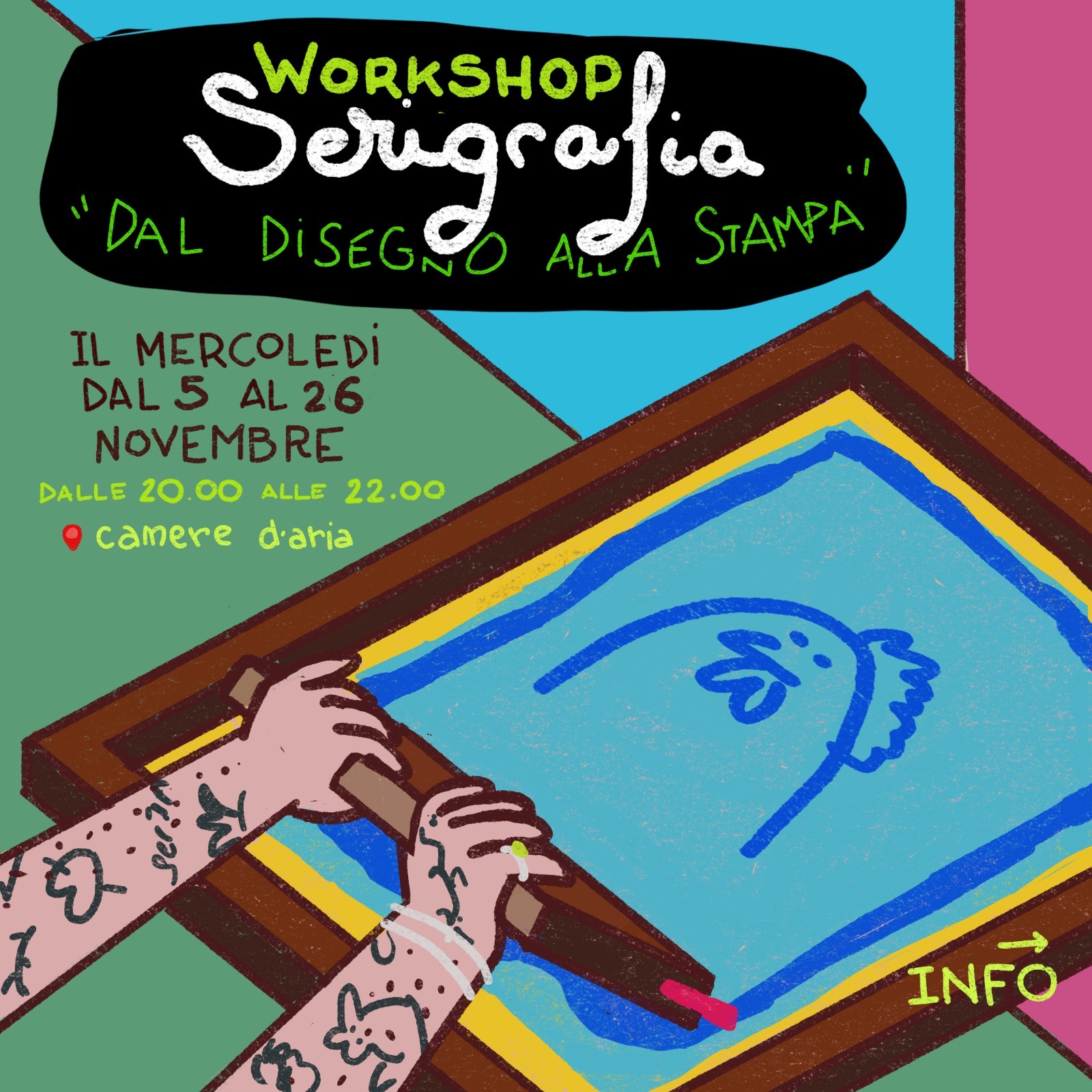 workshop senigrafia