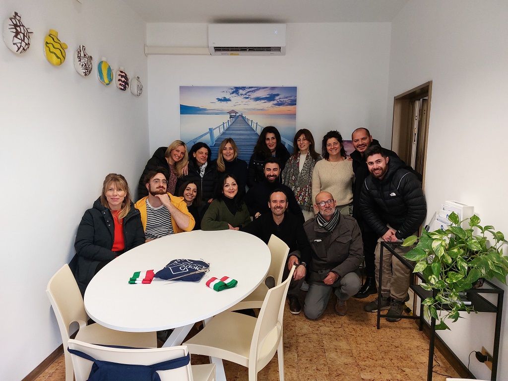 Il gruppo di educatori di Spazio Rondine