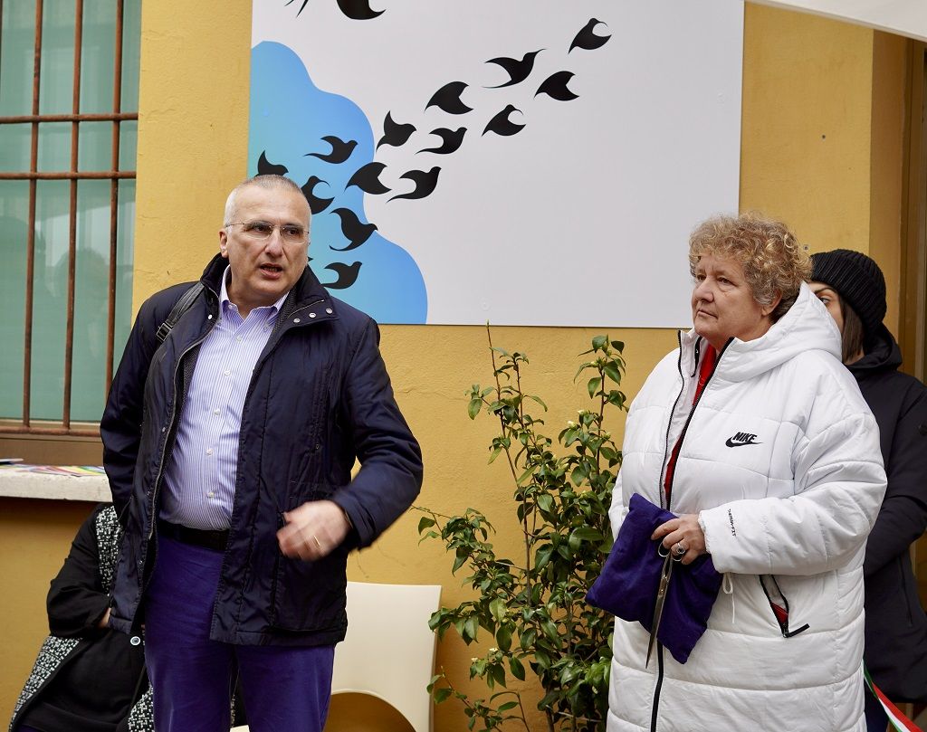 Il direttore del DSM-DP Fabio Lucchi e la vicep...