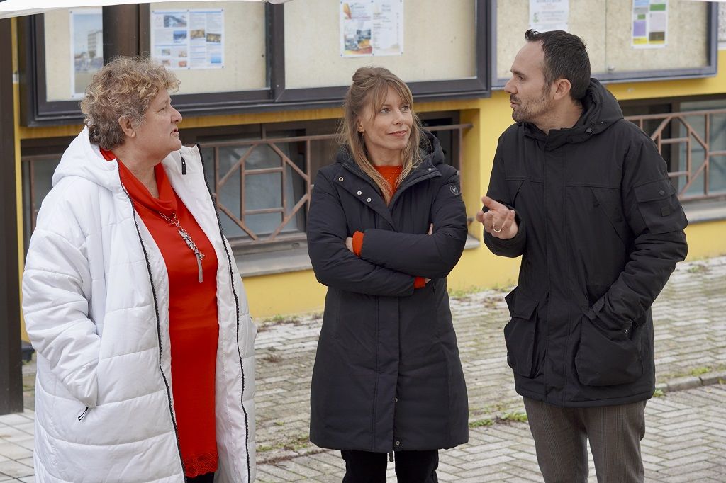 La vicepresidente di Società Dolce Carla Ferrer...