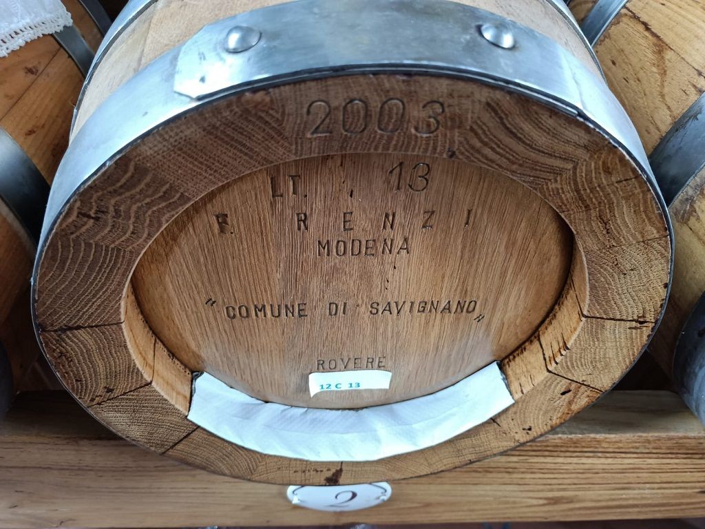 La botte in legno di rovere
