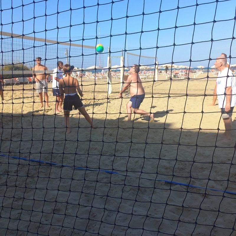 La partita di Beach Volley