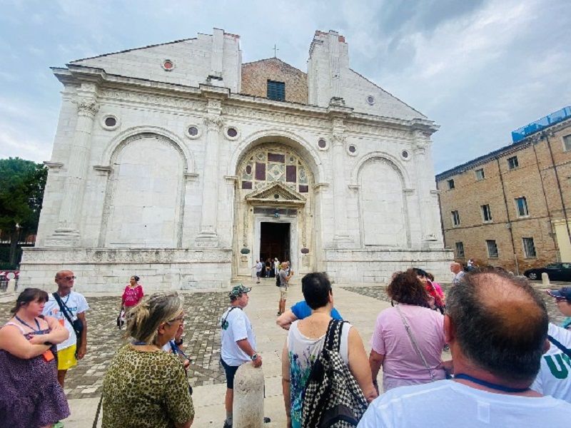 La gita a Rimini, visita al Tempio Malatestiano