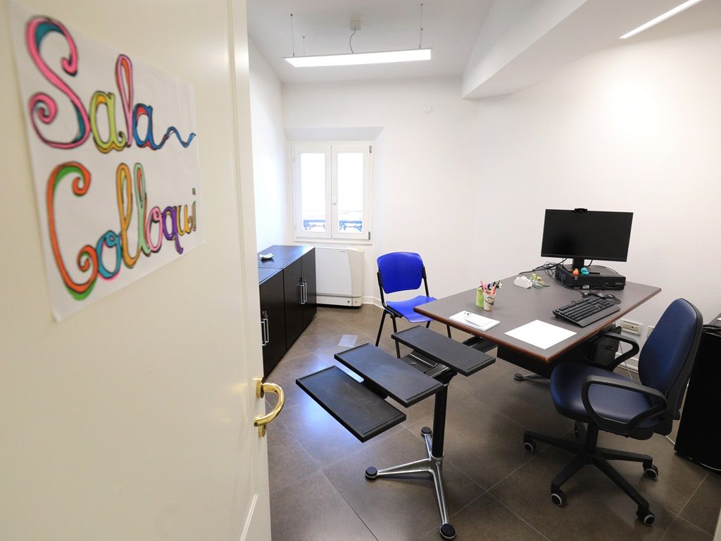 La Sala colloqui del Centro