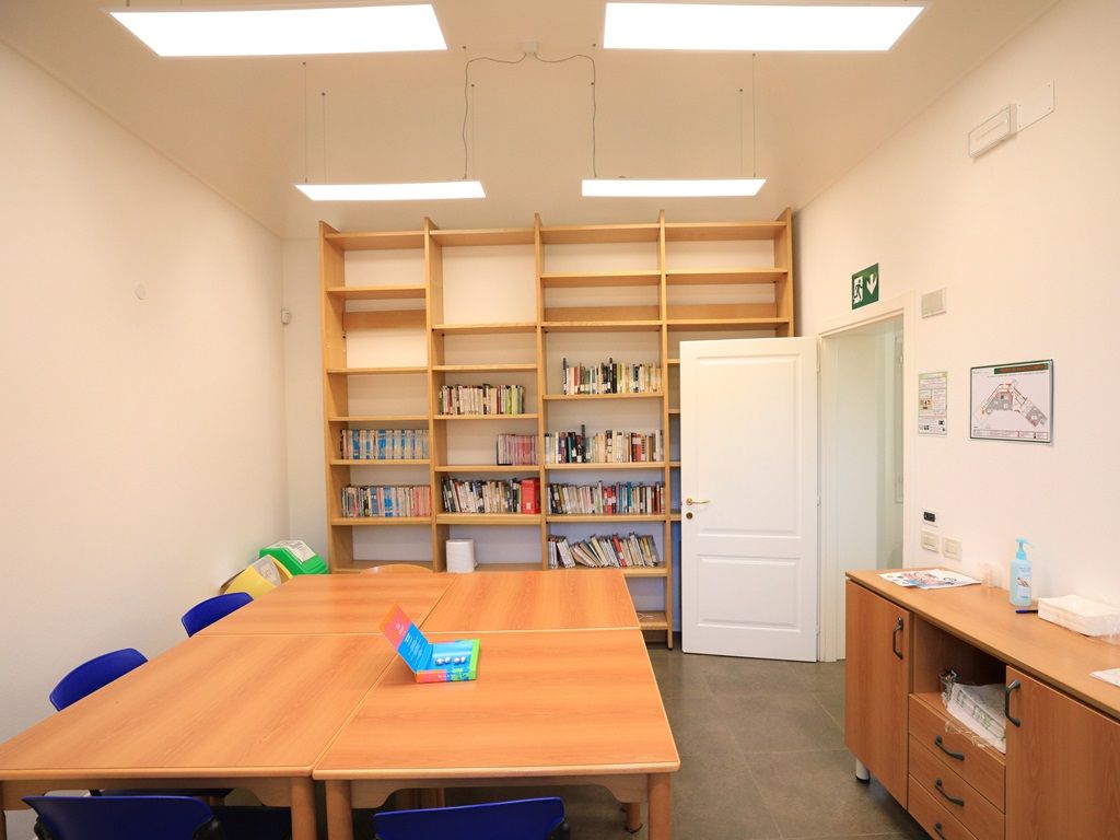 Una delle stanze del Centro