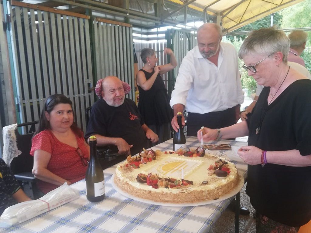 Presidente e vicepresidente all'open day 2022