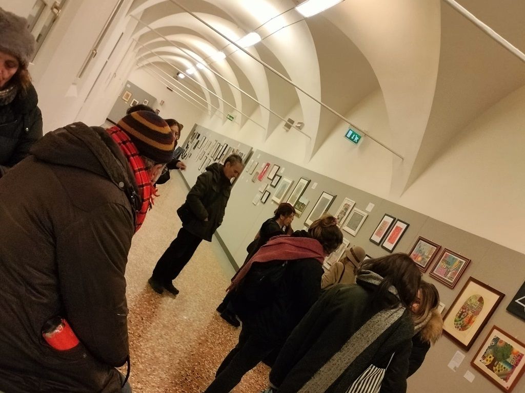 Gruppo di visitatori