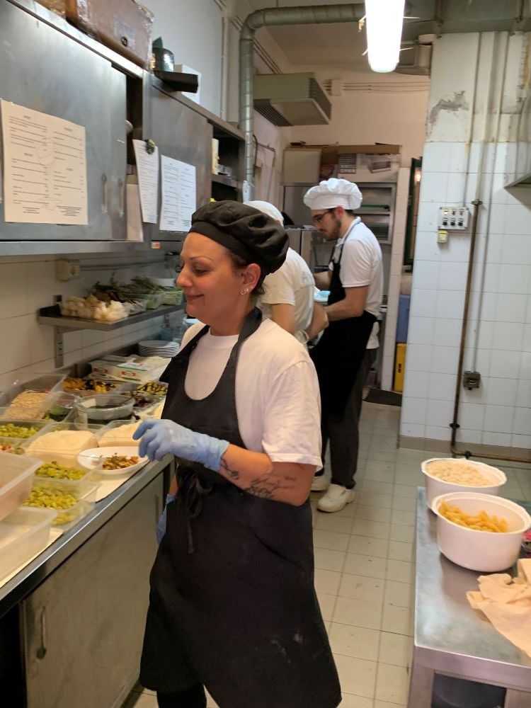 Preparazione del pranzo