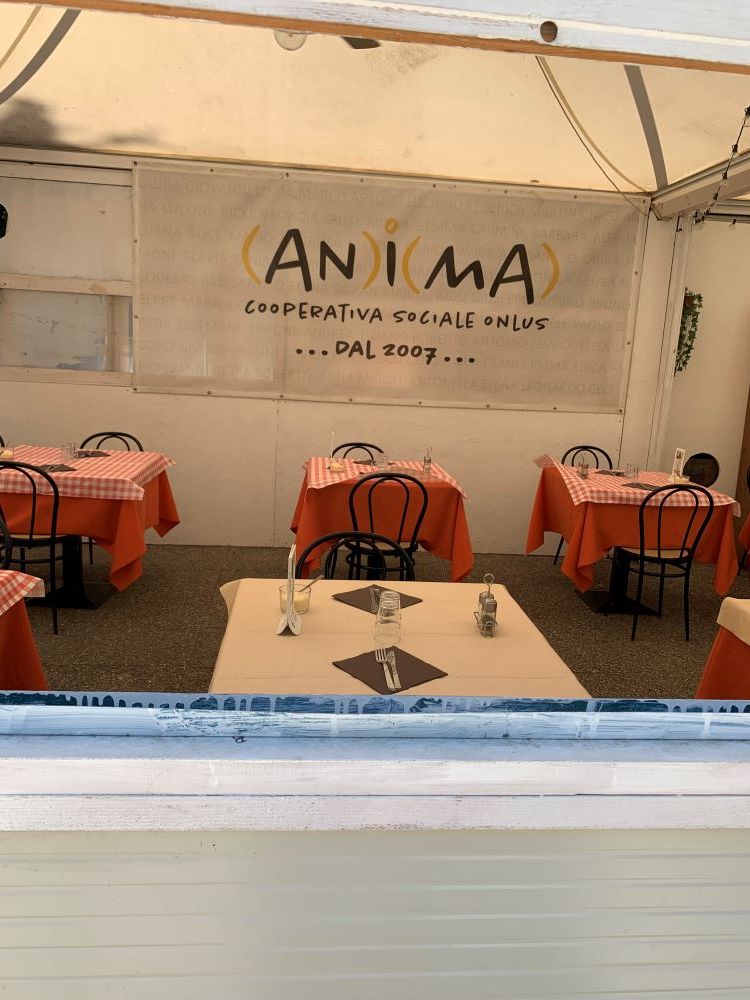 L'interno della Locanda