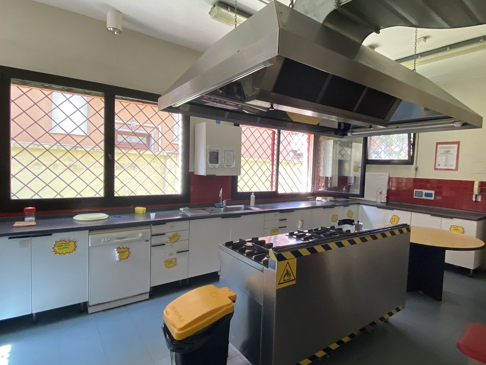 La cucina attrezzata