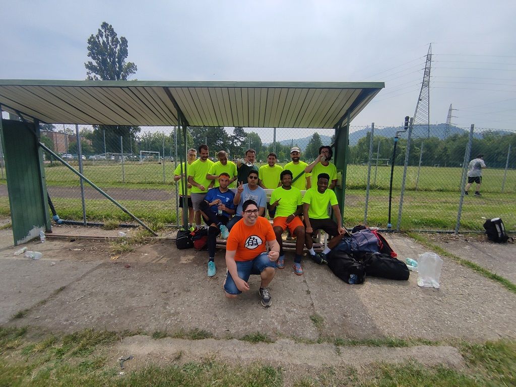 Foto del gruppo calcio