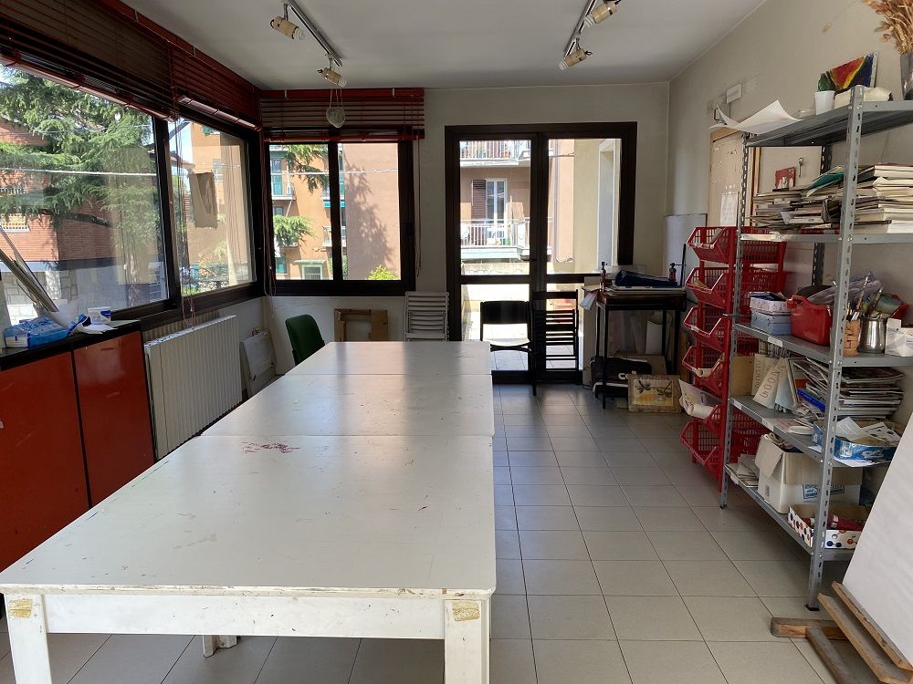 La sala dedicata alle attività sull'espressività