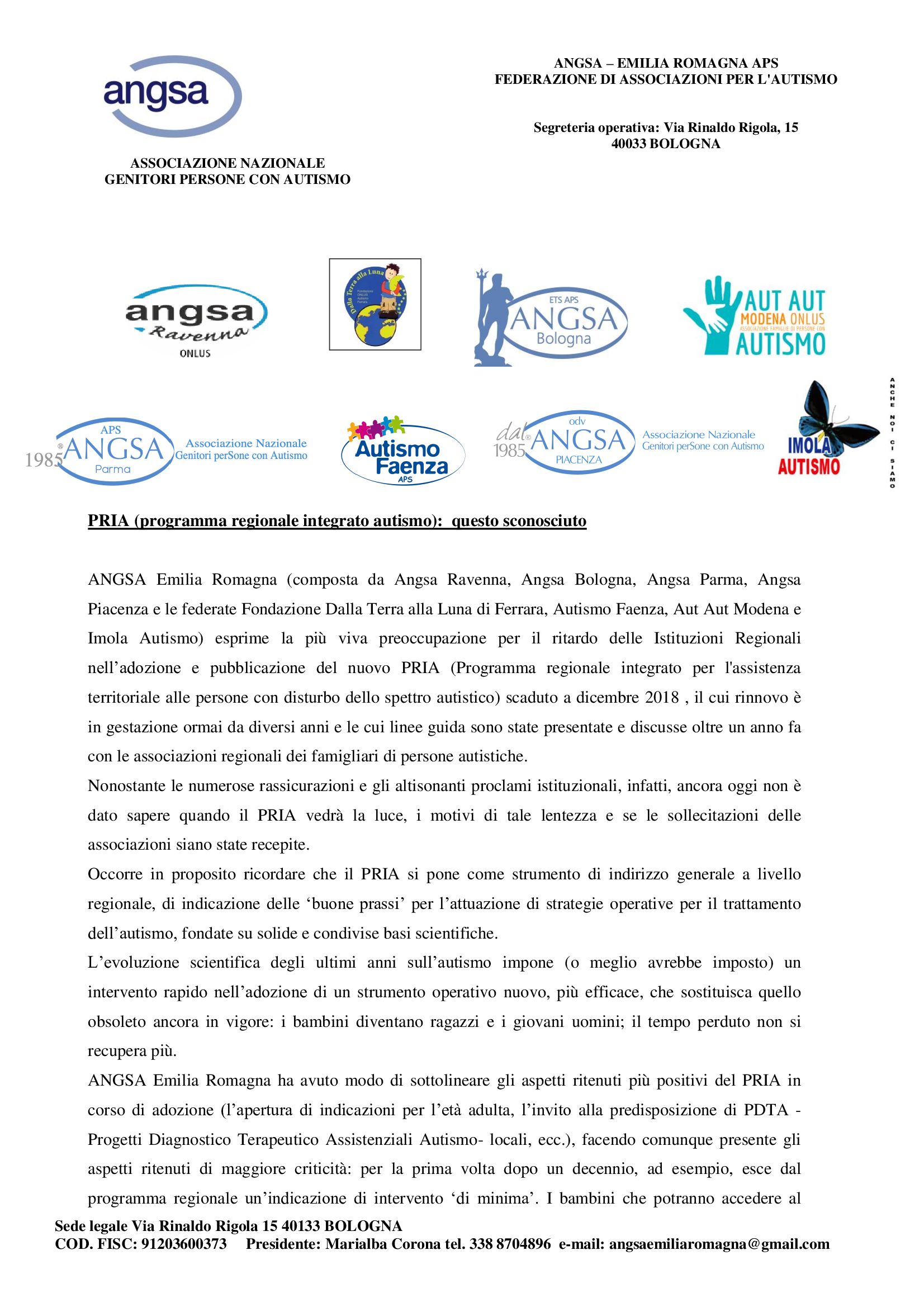 Lettera Pagina 1