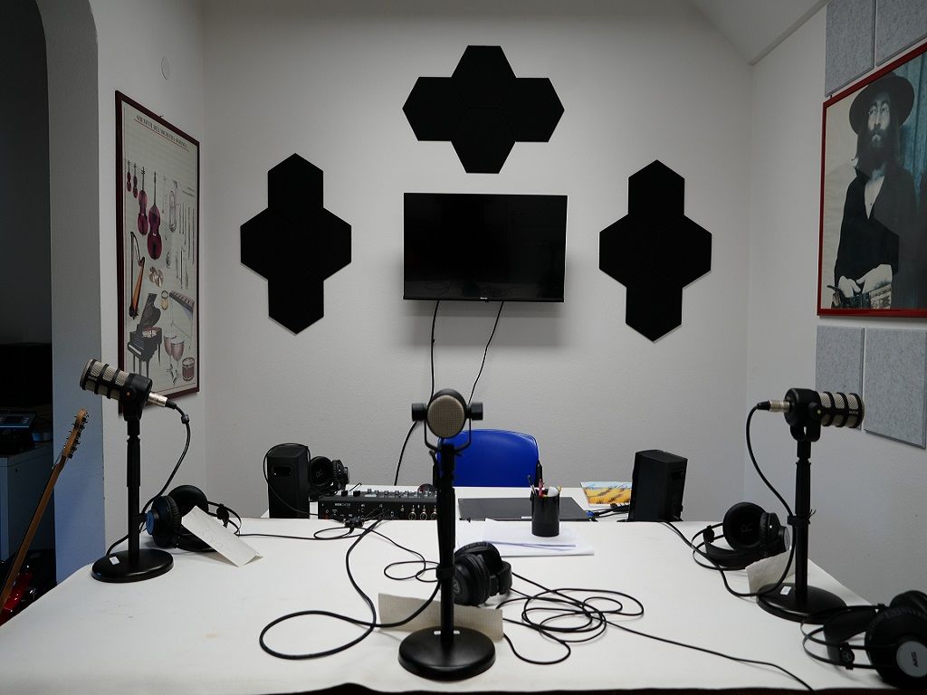 Postazione podcast