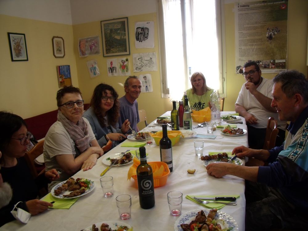 Pranzo nella saletta